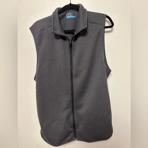 PGA Tour golf grey vest mens large